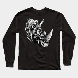 Rhino Ornate Long Sleeve T-Shirt